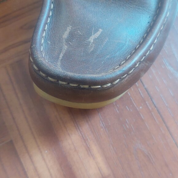 Clarks Originals Wallabee Boots – Brown Leather – Men’s Size 9 - Picture 6 of 8